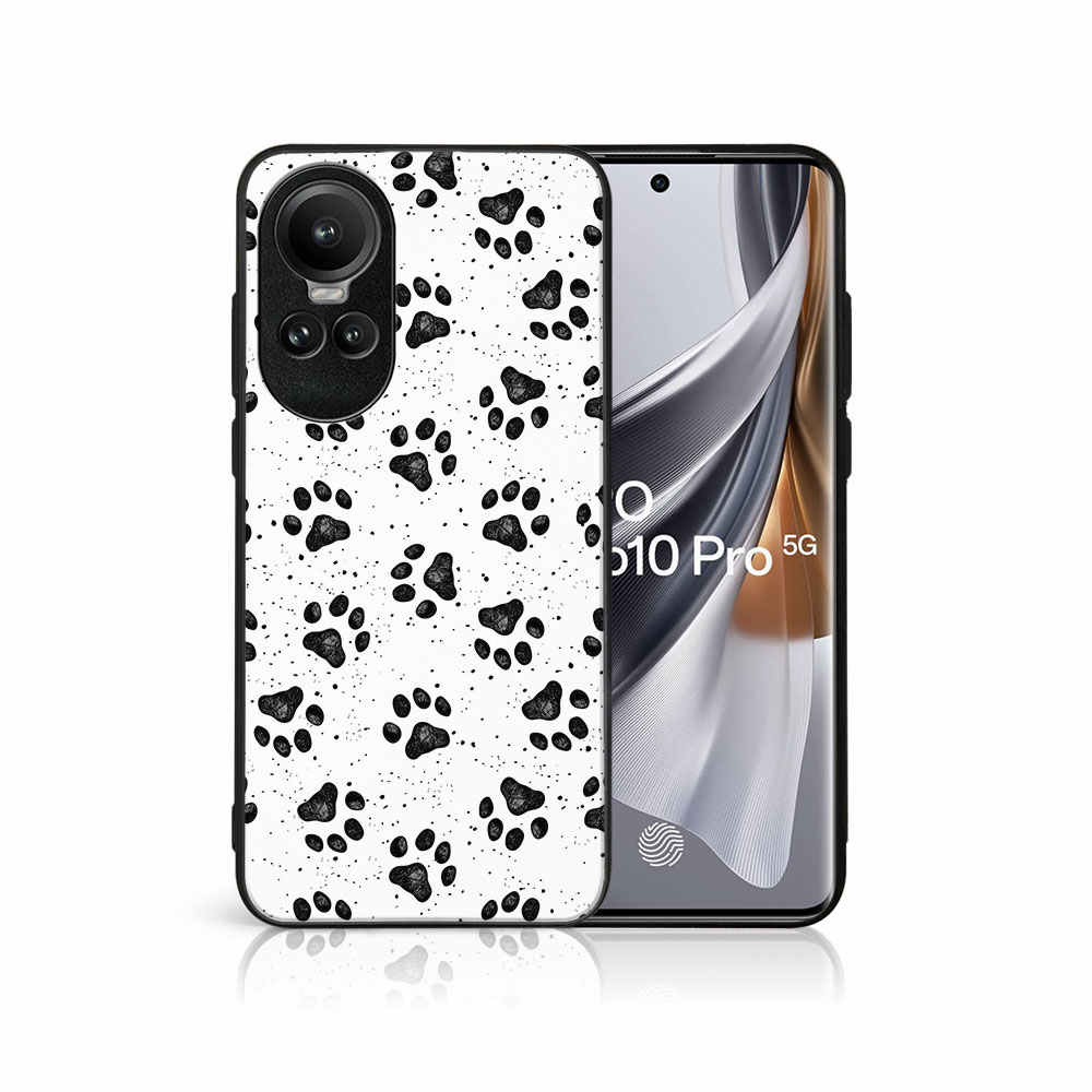 Levně MY ART Ochranný kryt pro Oppo Reno10 5G / Reno10 Pro 5G PAWS (185)