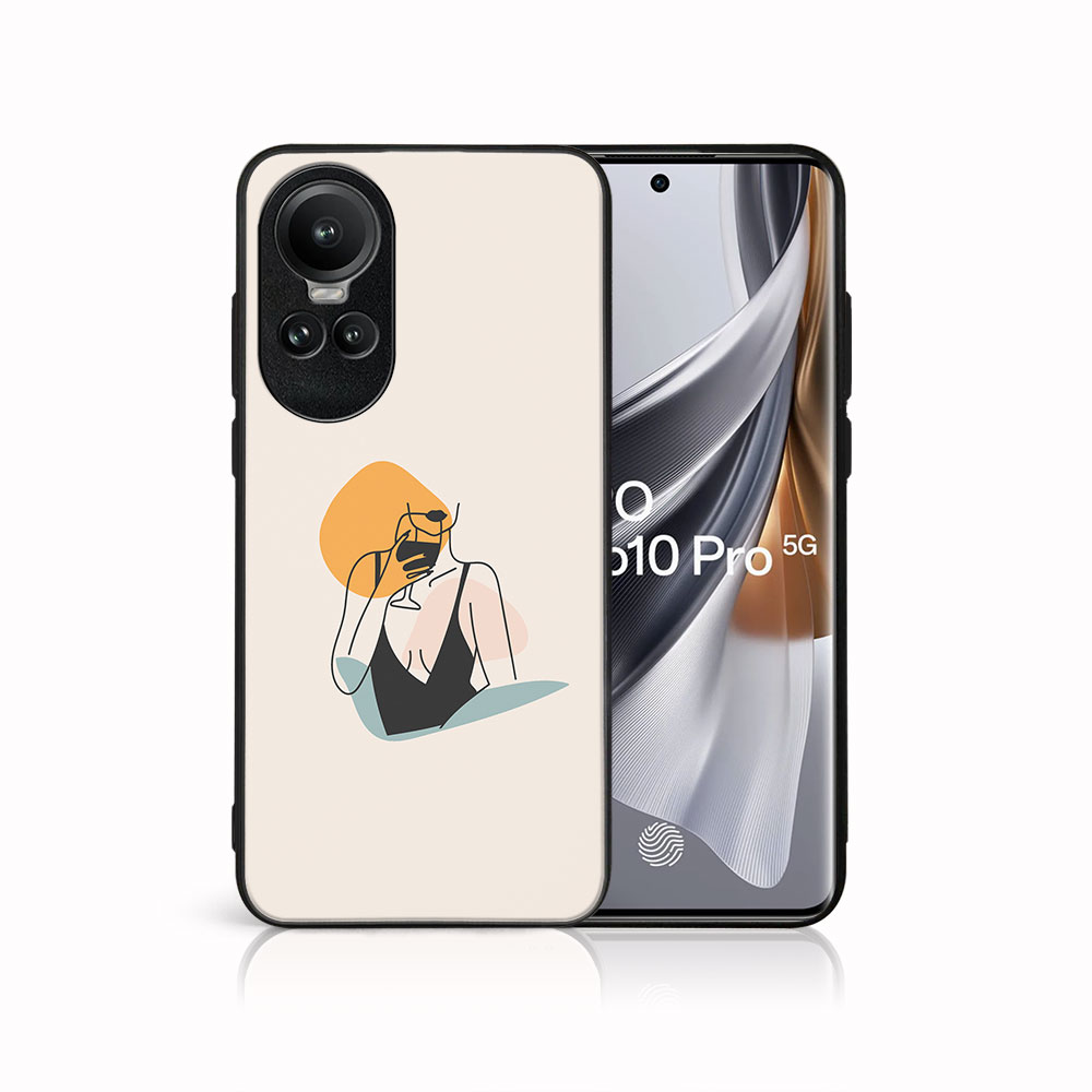 Levně MY ART Ochranný kryt pro Oppo Reno10 5G / Reno10 Pro 5G WOMAN (197)