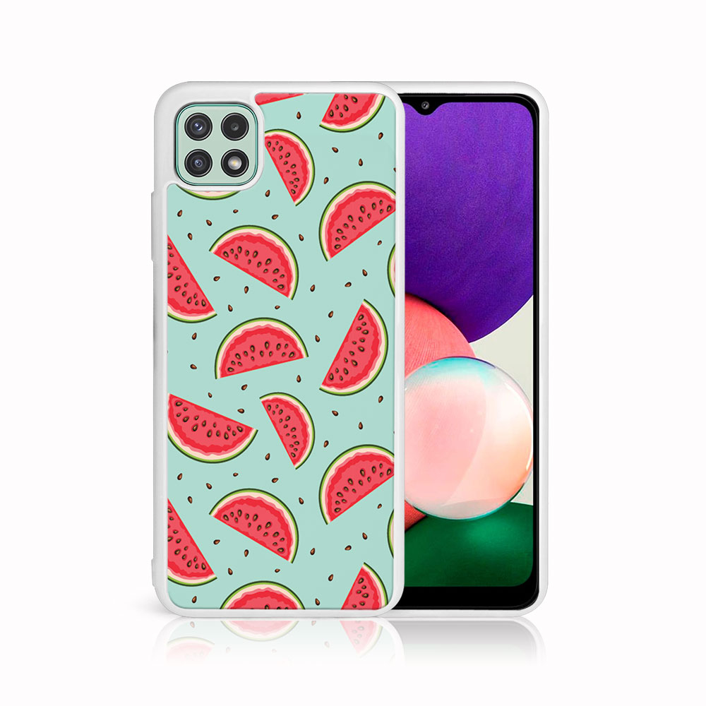 Levně MY ART Silikonový obal Samsung Galaxy A22 5G WATERMELON (120)