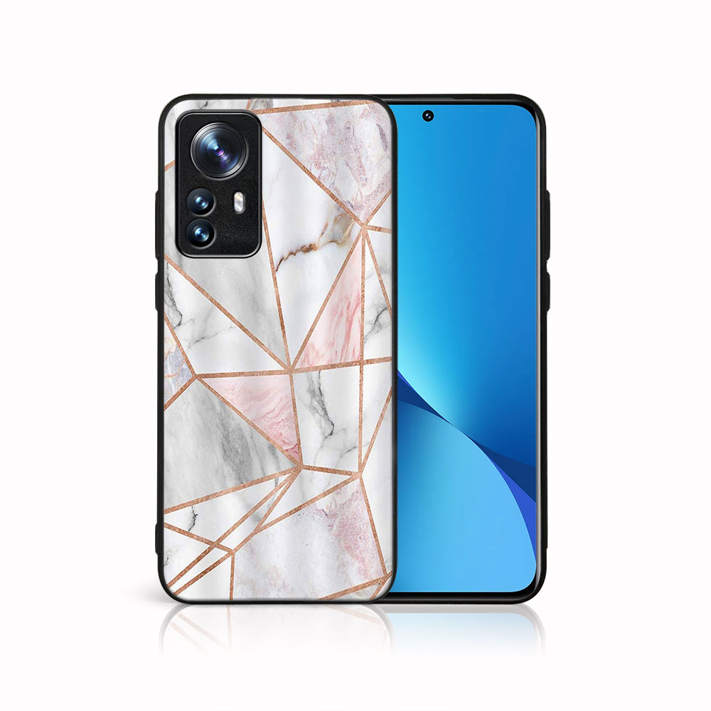 Levně MY ART Ochranný kryt Xiaomi 12 / Xiaomi 12X - PINK MARBLE (143)
