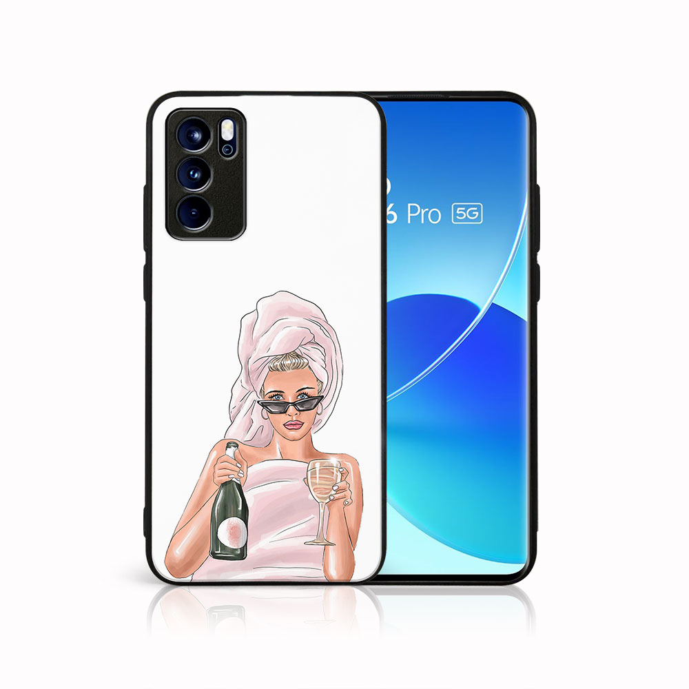 Levně MY ART Silikonový obal Oppo Reno6 Pro 5G (Mediatek) CHAMPAGNE (134)