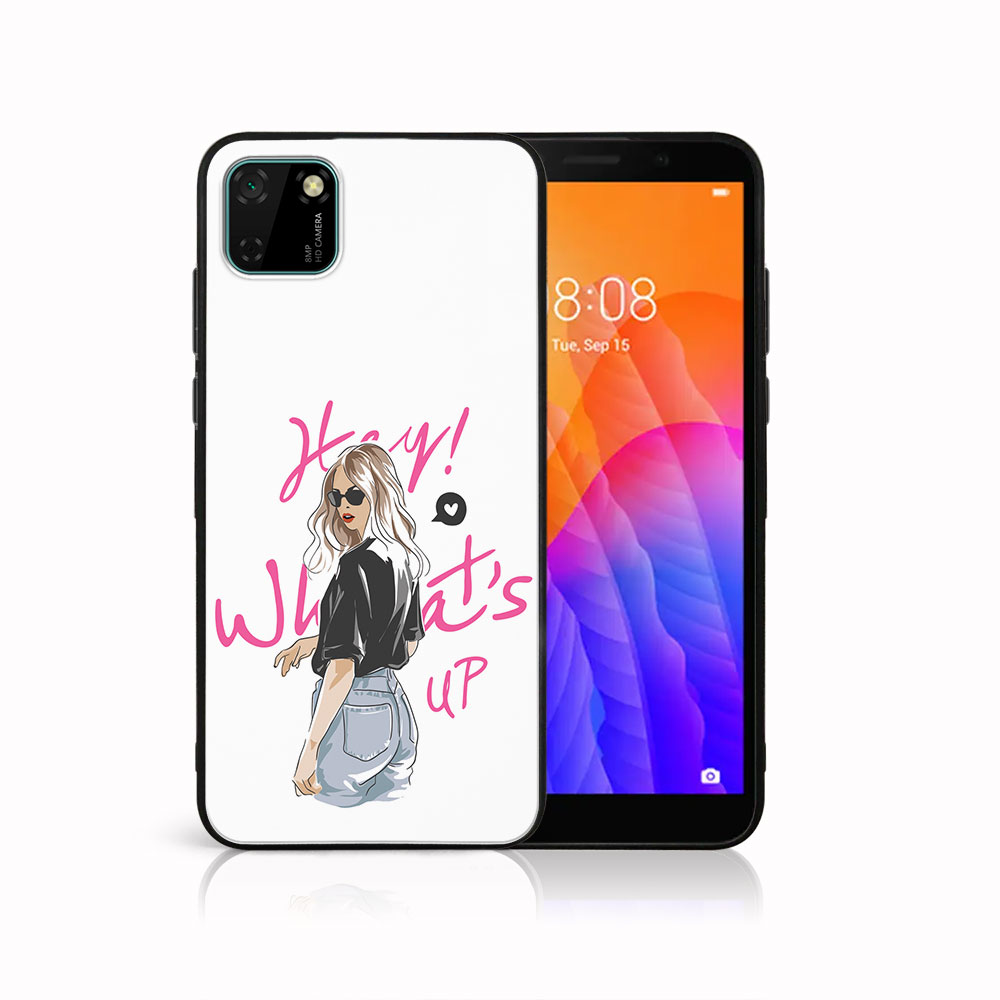 Levně MY ART Ochranný obal Huawei Y5p-WHATSUP (132)