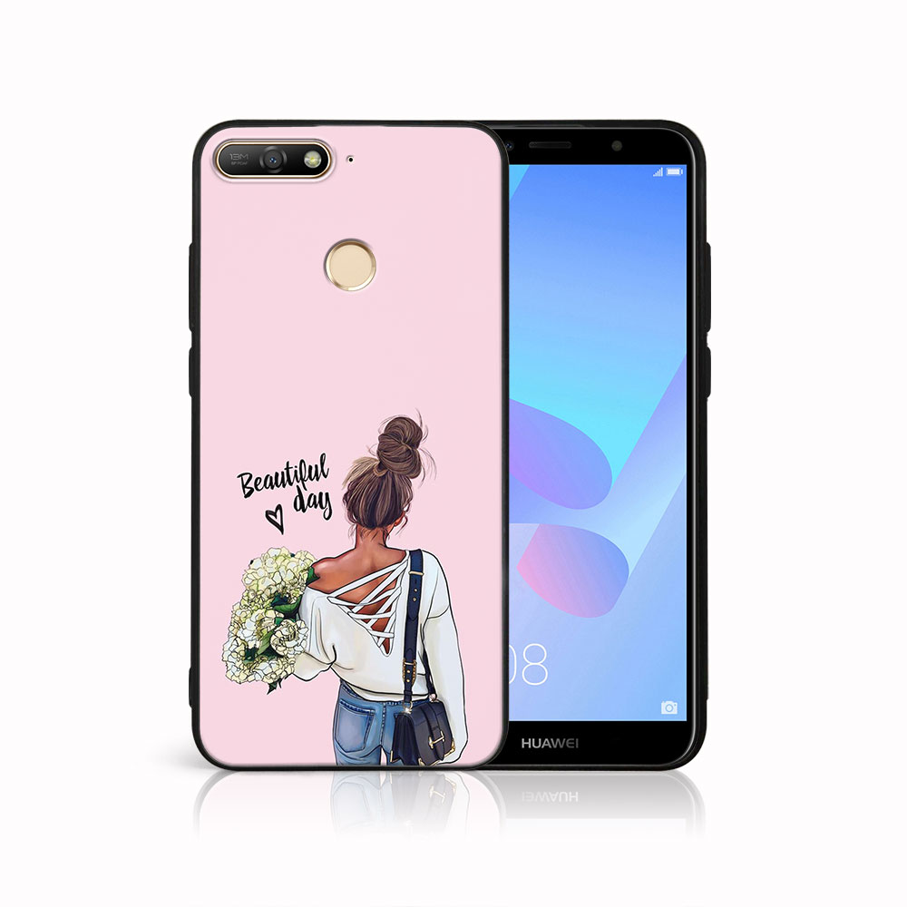 Levně MY ART Ochranný kryt pro Huawei Y6 Prime 2018 DAY (136)