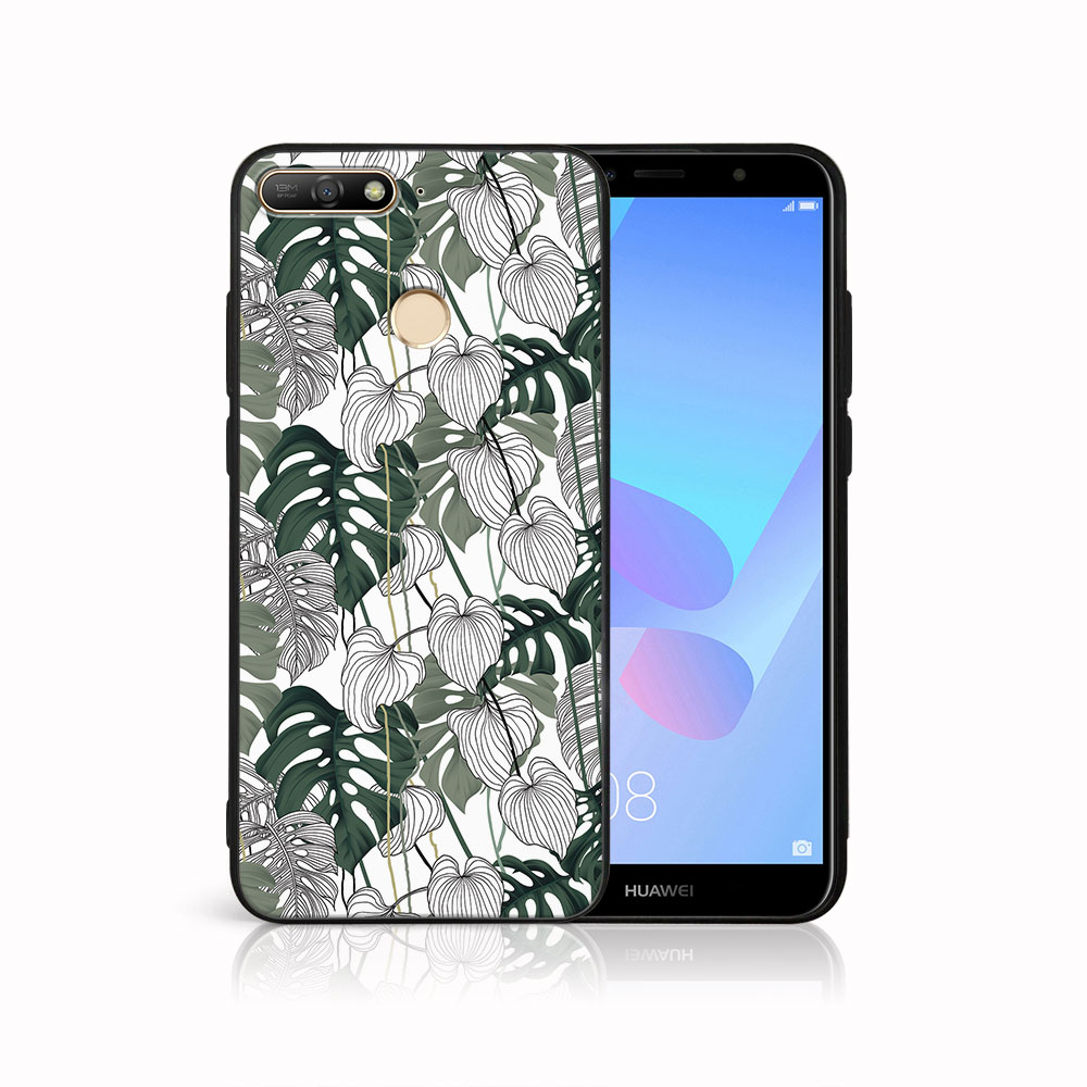 Levně MY ART Ochranný kryt pro Huawei Y6 Prime 2018 LEAF (175)
