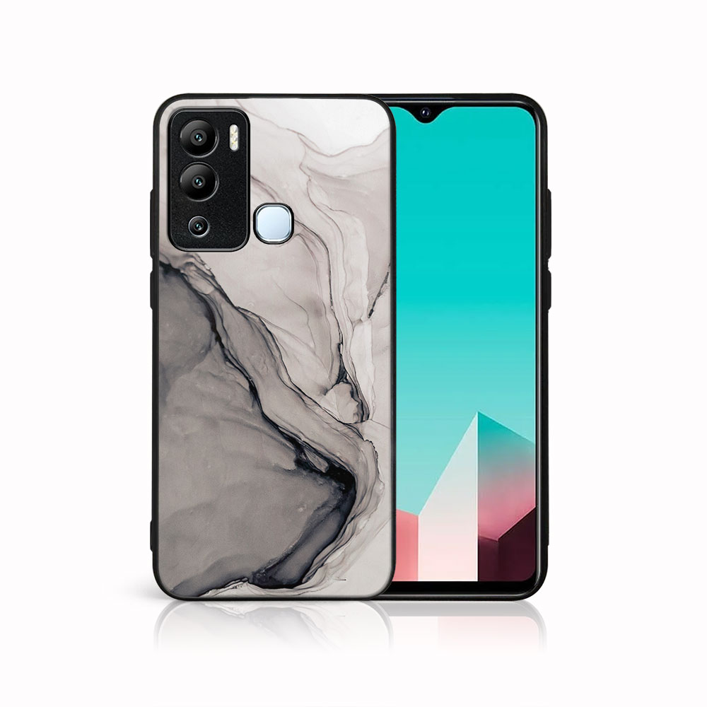 Levně MY ART Ochranný kryt pro Infinix Hot 12i BLACK INK (146)