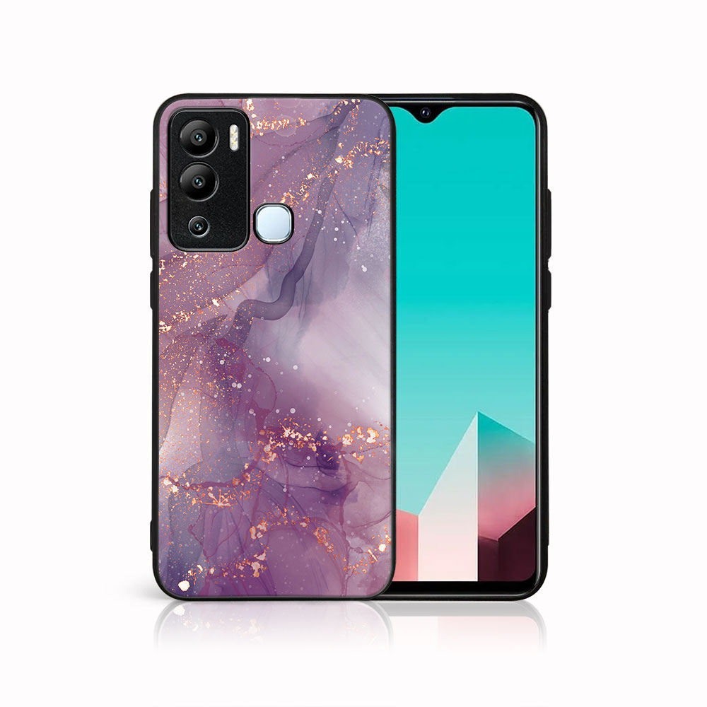 Levně MY ART Ochranný kryt pro Infinix Hot 12i PURPLE (148)