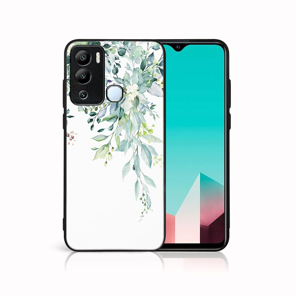 Levně MY ART Ochranný kryt pro Infinix Hot 12i GREEN ERY (155)