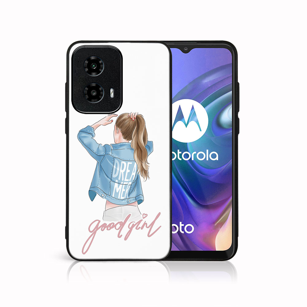 Levně MY ART Ochranný kryt pro Motorola Moto G04 / G24 / G24 Power GOOD GIRL (130)