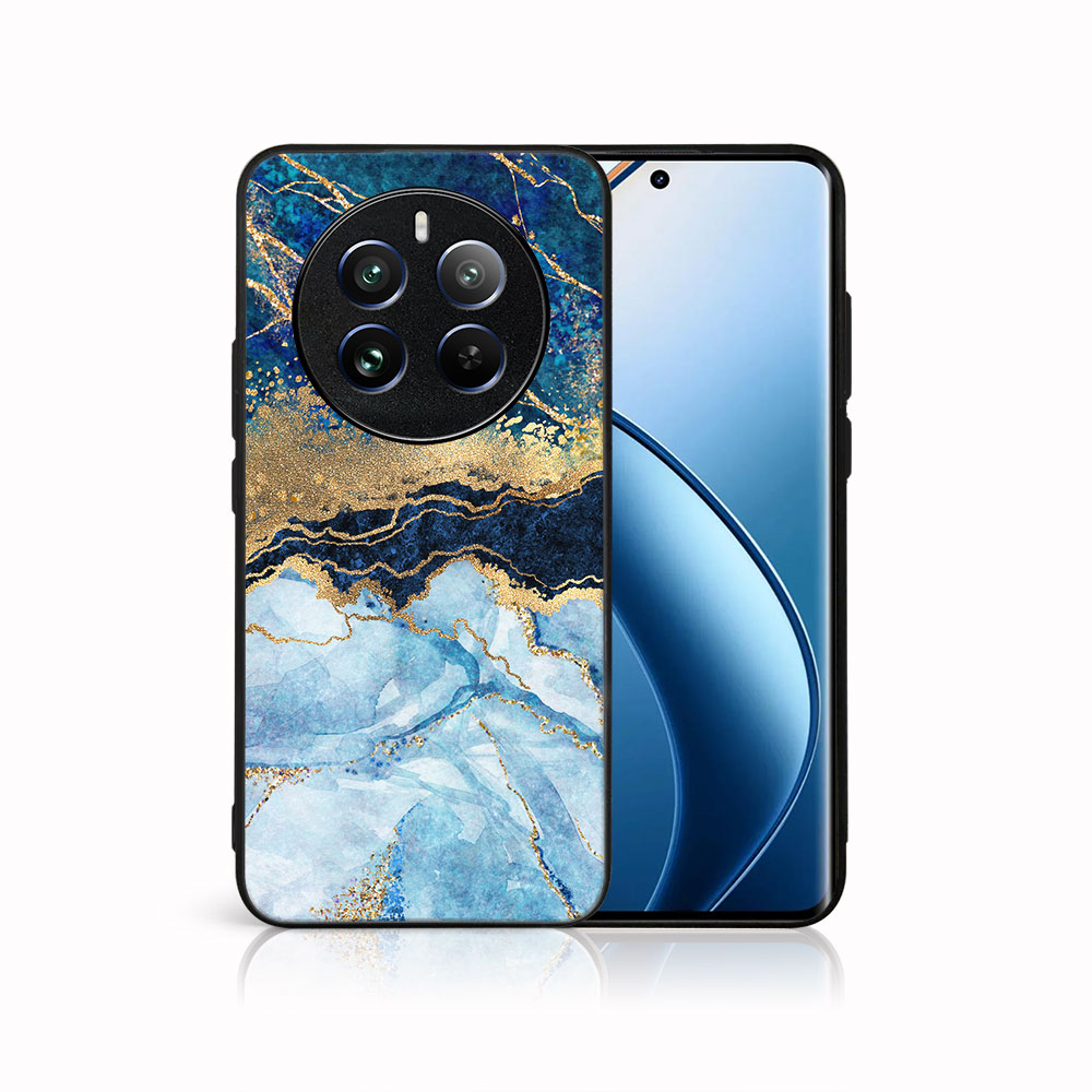 Levně MY ART Ochranný kryt pro Realme 12 Pro 5G / 12 Pro+ 5G BLUE MARBLE (141)