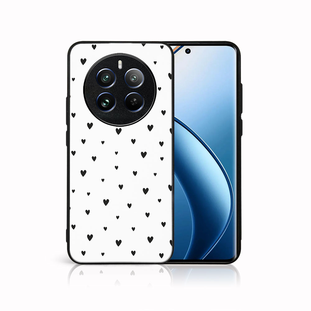 Levně MY ART Ochranný kryt pro Realme 12 Pro 5G / 12 Pro+ 5G BLACK HEARTS (167)