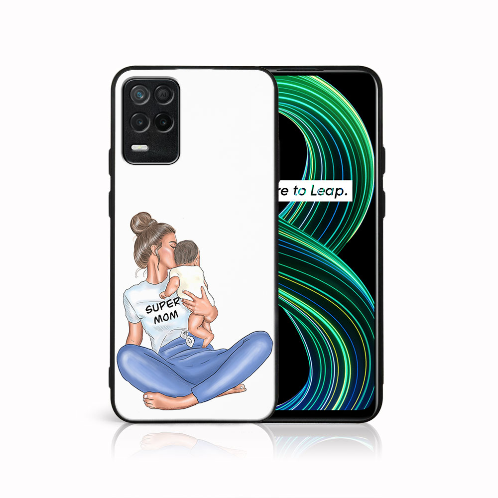 Levně MY ART Ochranný obal Realme 8 5G-SUPERMOM (112)
