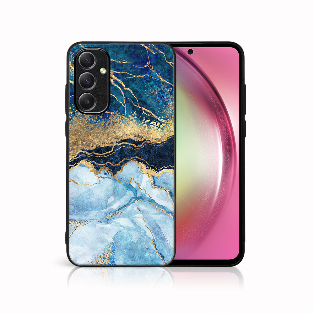 Levně MY ART Ochranný kryt pro Samsung Galaxy S23 Plus 5G BLUE MARBLE (141)