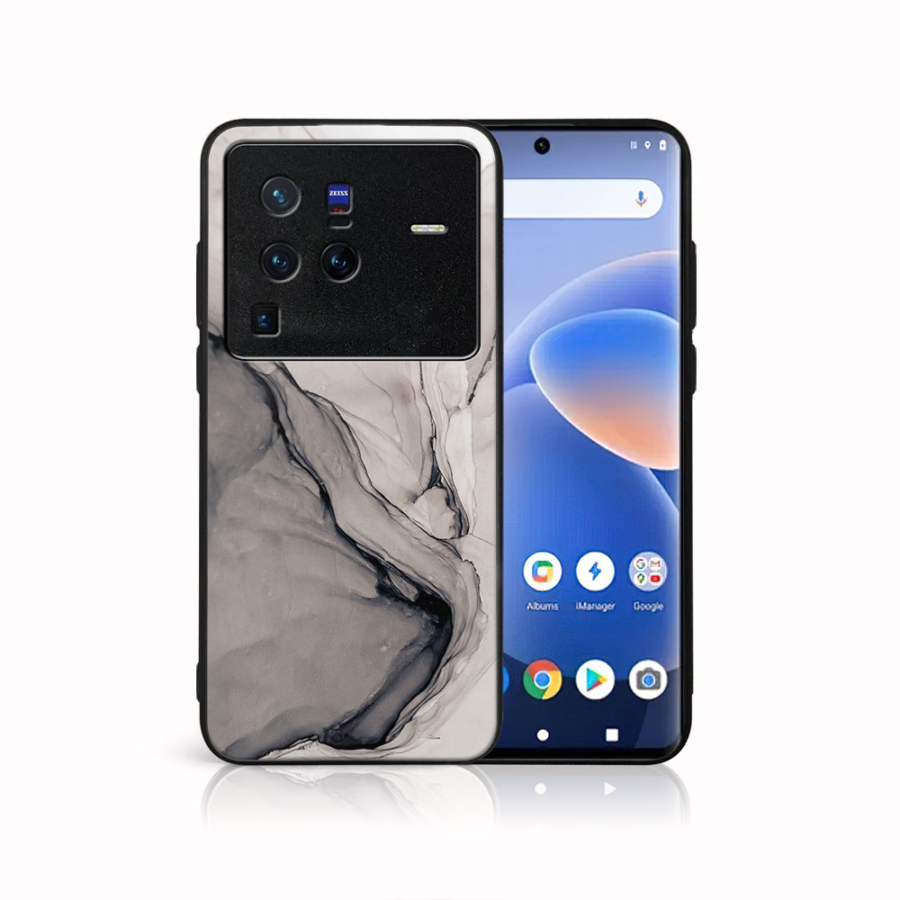 Levně MY ART Ochranný obal Vivo X80 Pro -BLACK INK (146)