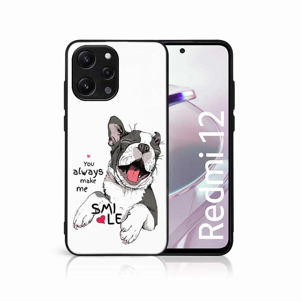 Levně MY ART Ochranný kryt pro Xiaomi Redmi 12 SMILE (189)
