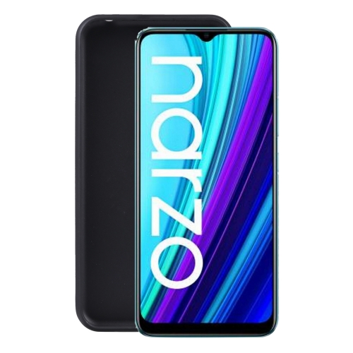 Levně Silikonový kryt pro Realme Narzo 30A černý