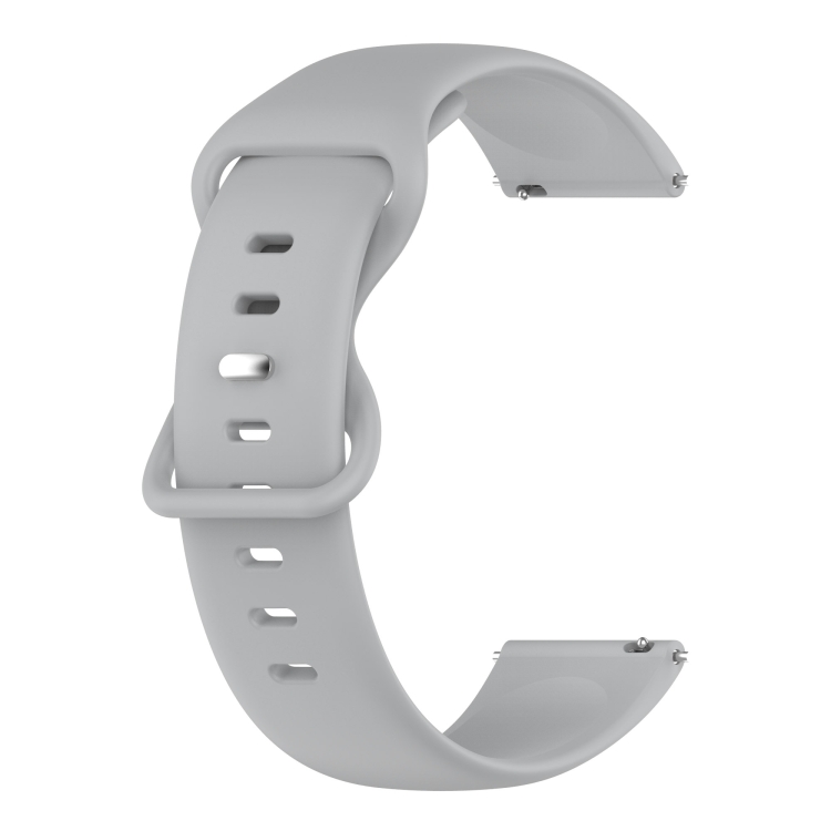 BUTTERFLY Silikonový řemínek Samsung Galaxy Watch 4 (40/44mm) 4 Classic (42/46mm) šedý