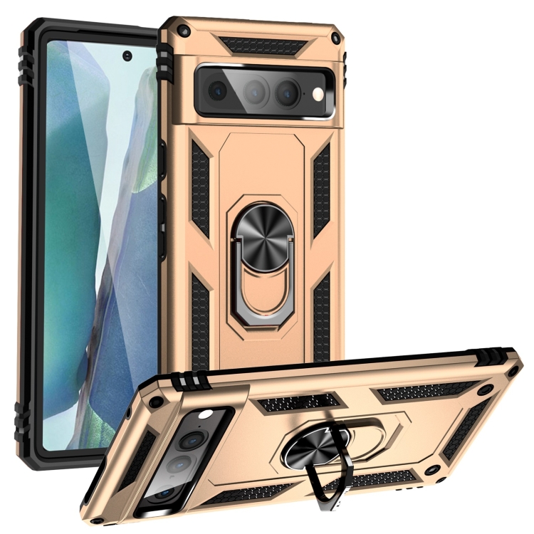 PROTEMIO 51707
RING Obal s držákem pro Google Pixel 7 Pro zlatý