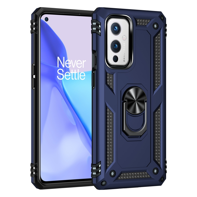 Levně RING Ochranný obal OnePlus 9 modrý