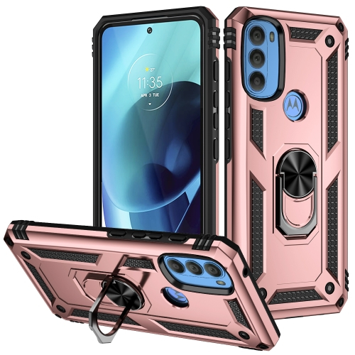 RING Ochranný obal pro Motorola Moto G71 5G růžový