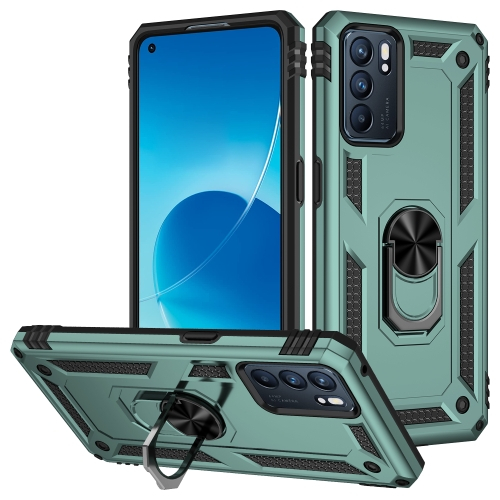 RING Ochranný obal pro Oppo Reno6 5G zelený