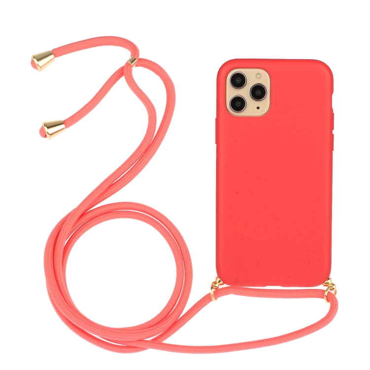 Levně ROPE Kryt se šňůrkou Apple iPhone 15 Pro červený