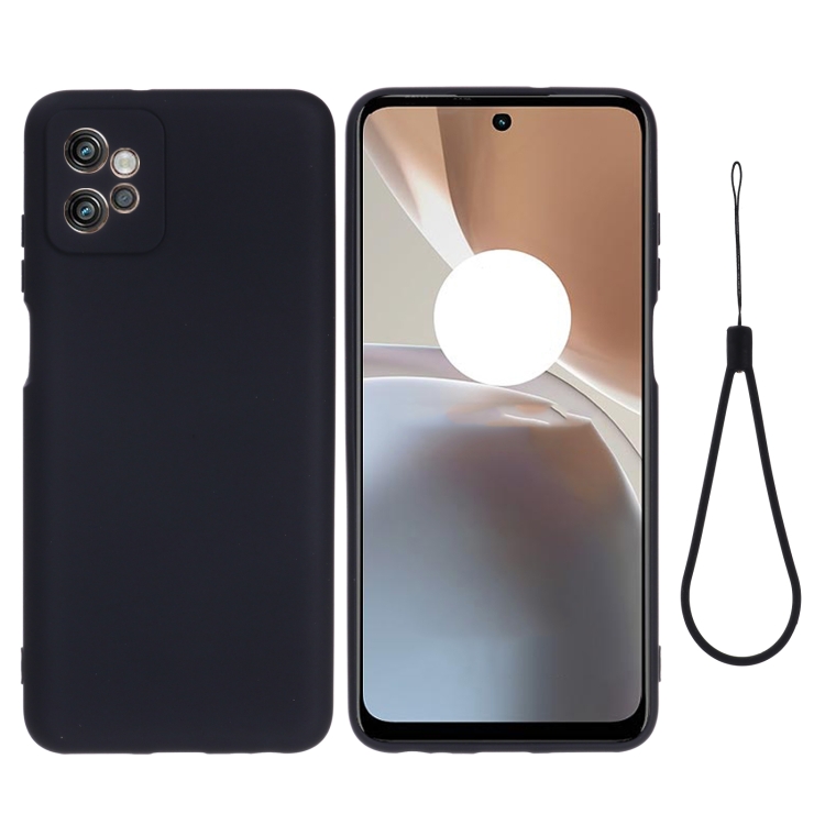 RUBBER Ochranný kryt pro Motorola Moto G32 černý