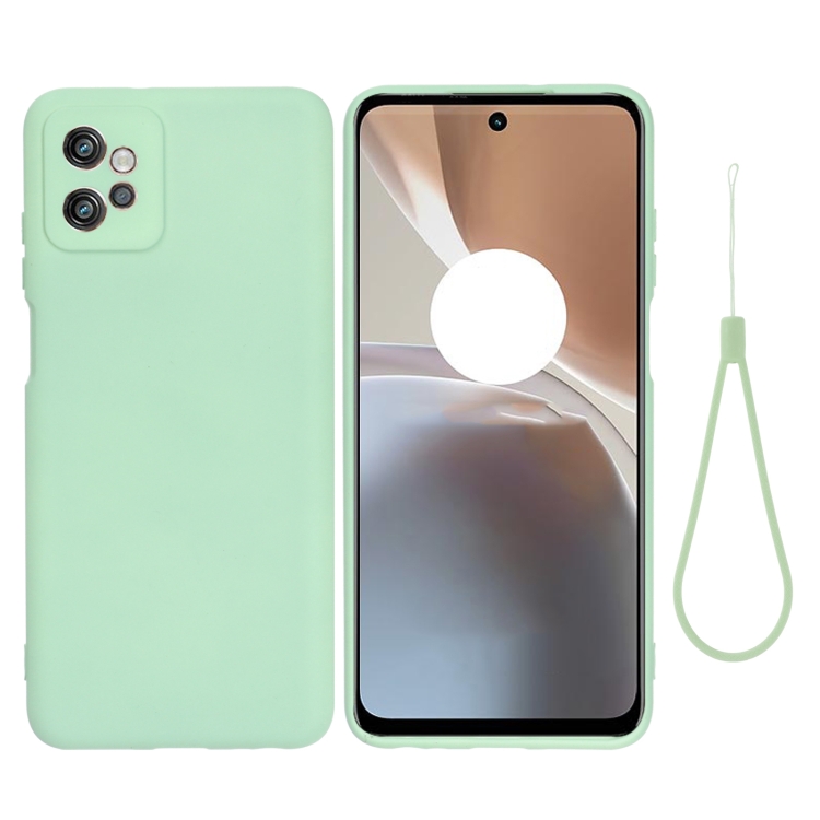 RUBBER Ochranný kryt pro Motorola Moto G32 zelený