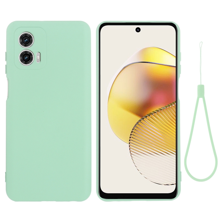 RUBBER Ochranný kryt pro Motorola Moto G73 5G zelený