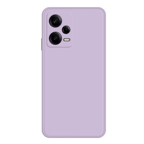 Levně RUBBER Ochranný kryt pro Xiaomi Redmi Note 12 Pro 5G fialový