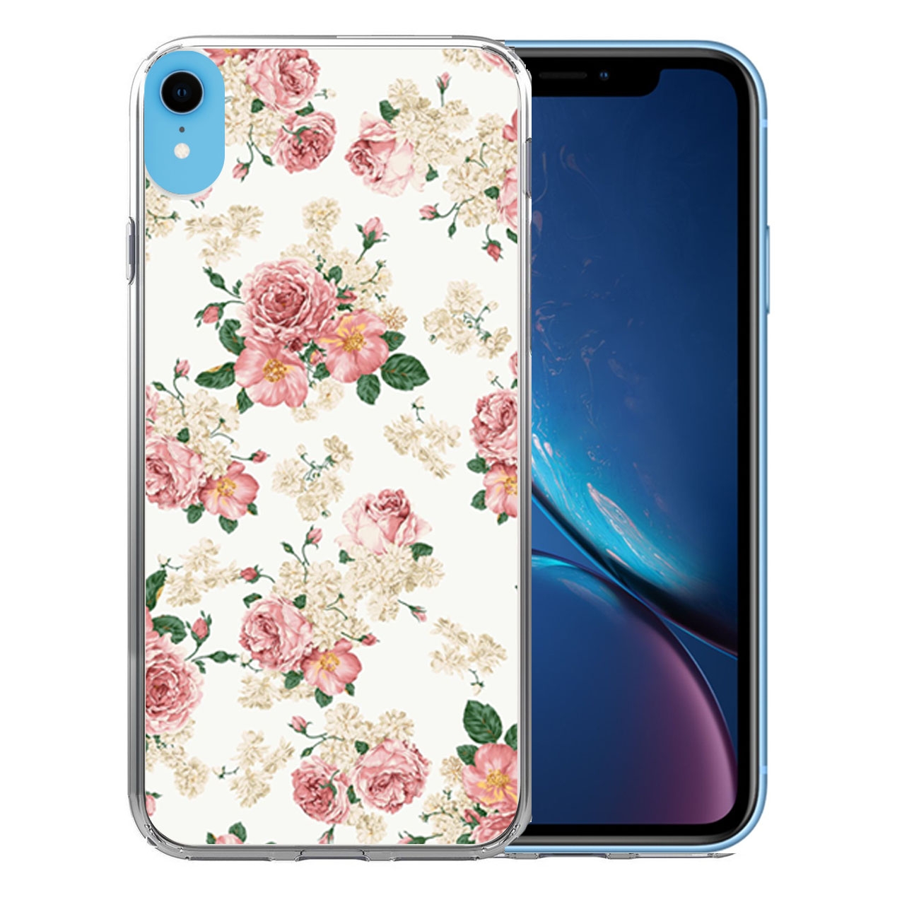 Levně MY ART Ochranný kryt Apple iPhone XR PINK ROSES (016)
