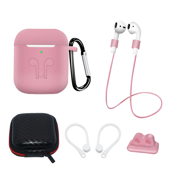 Sada pro Apple AirPods 2 / Airpods 1 růžová