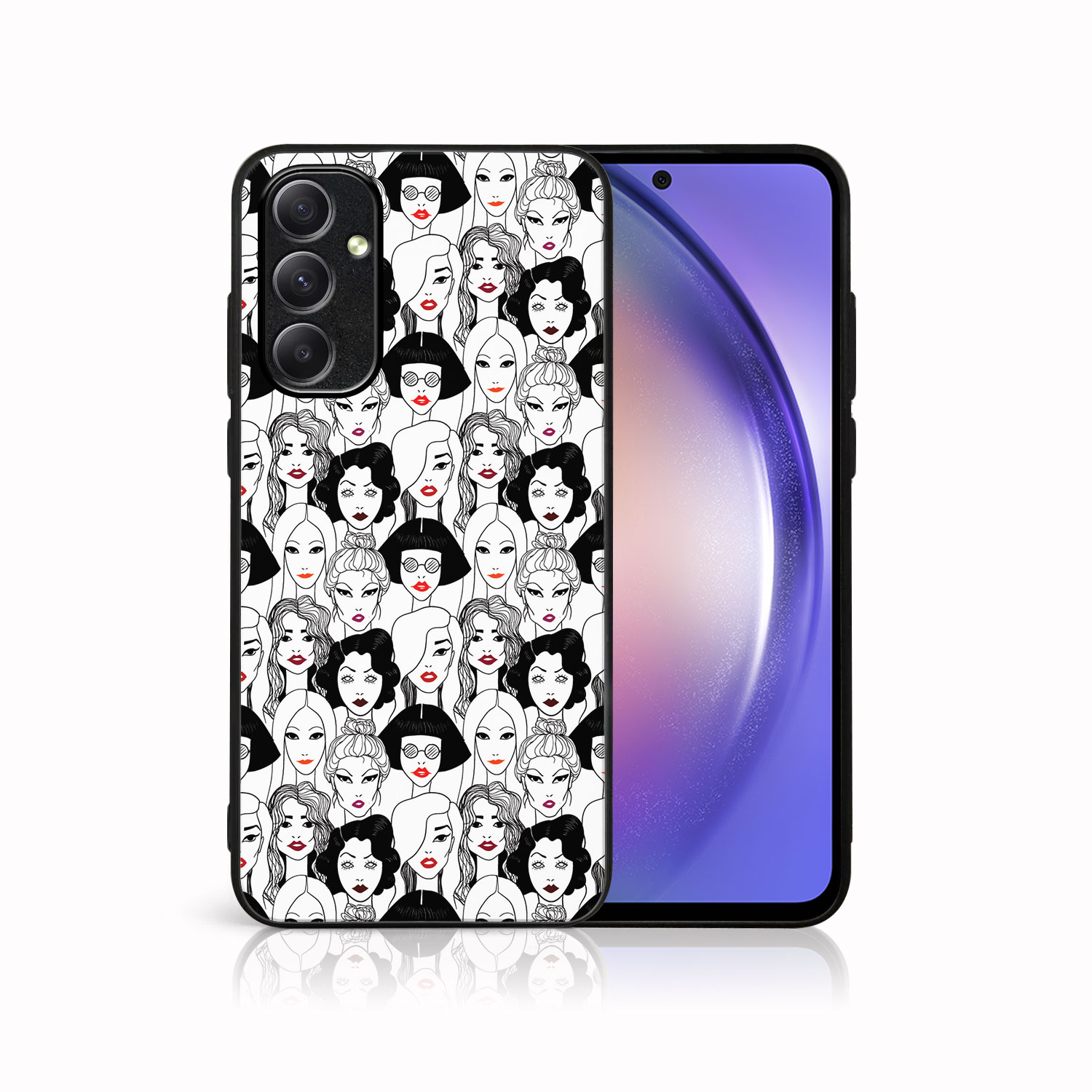 Levně MY ART Ochranný kryt Samsung Galaxy A54 5G LIPSTICK (174)