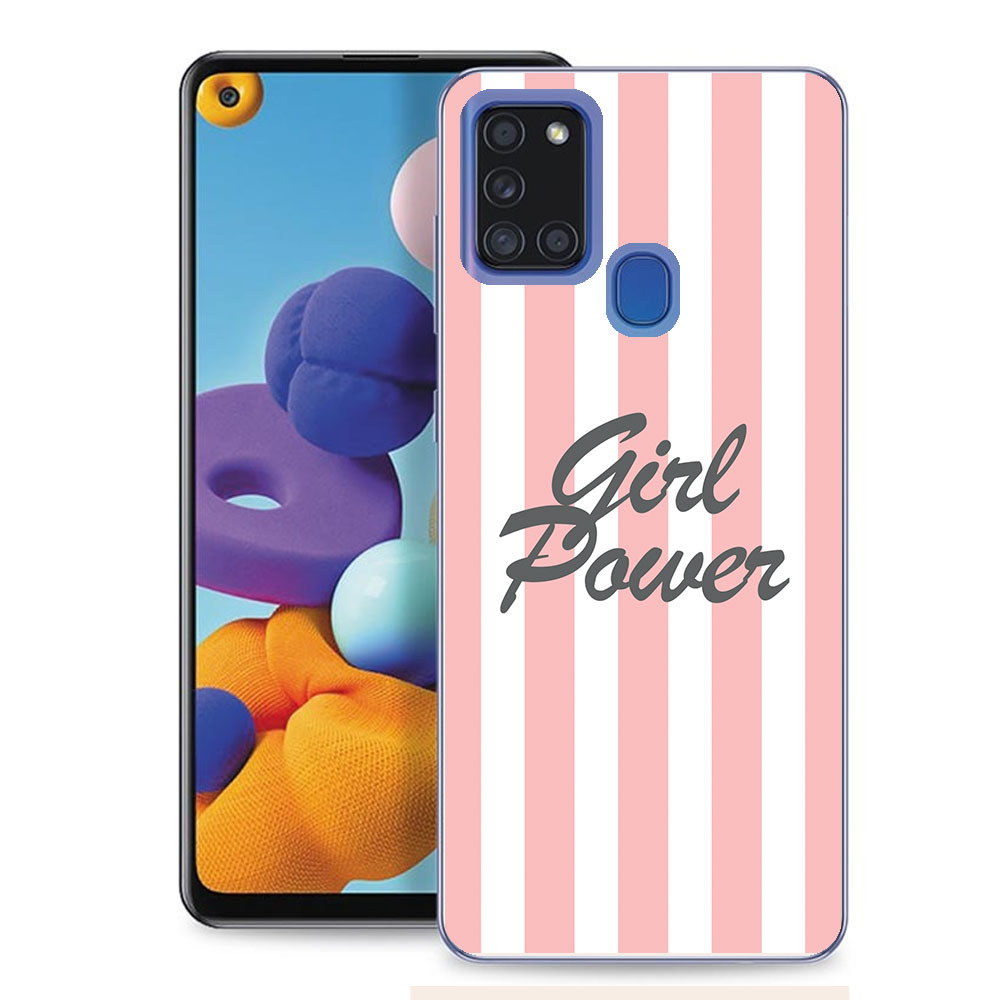 Levně MY ART Ochranný kryt Samsung Galaxy A21s GIRL POWER (107)