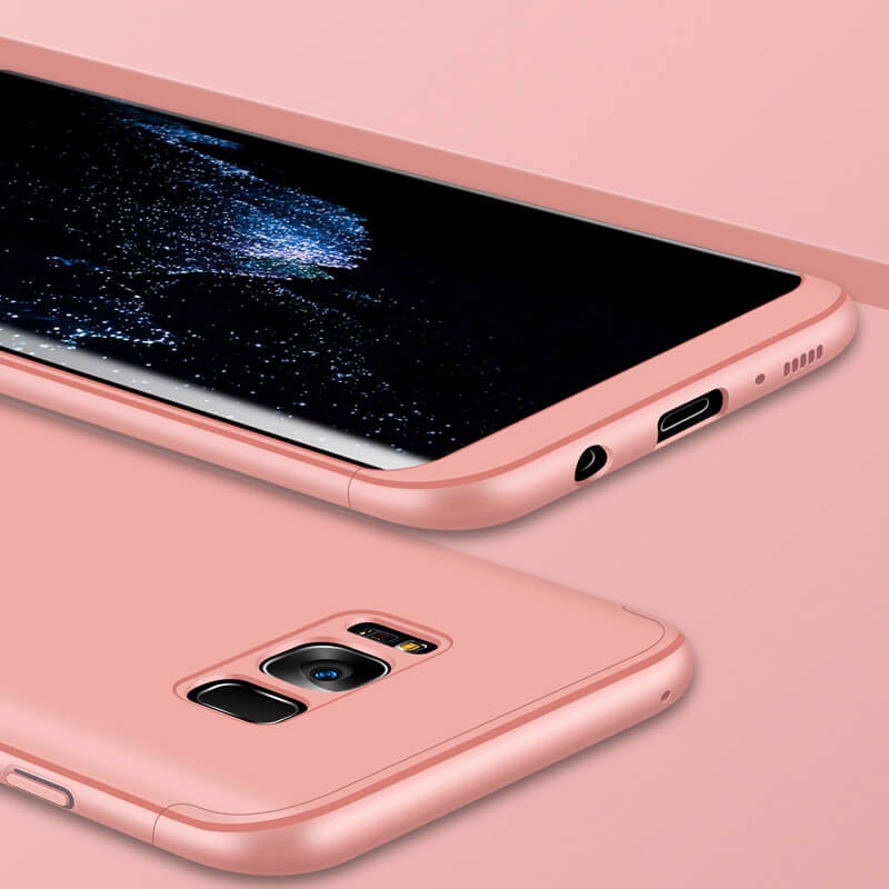 FORCELL 360° Ochranný kryt Samsung Galaxy S8 Plus ružový