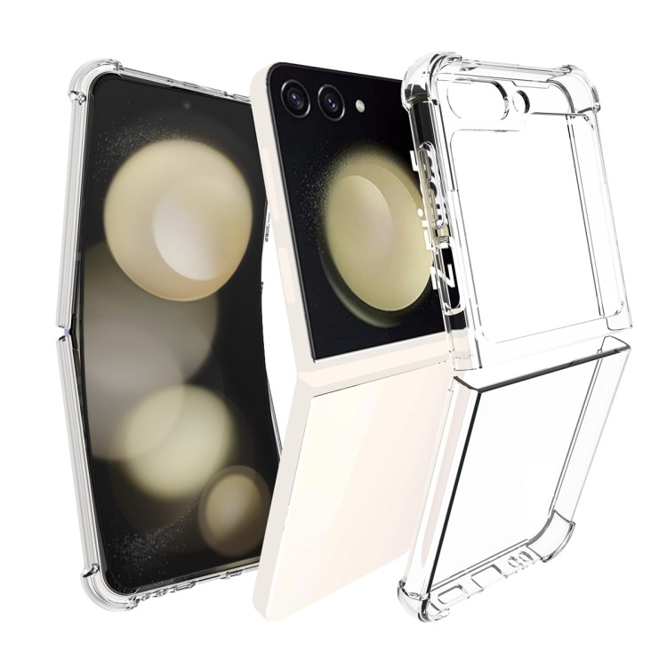 Levně AIRBAG Extra odolný kryt Samsung Galaxy Z Flip 5 5G průhledný