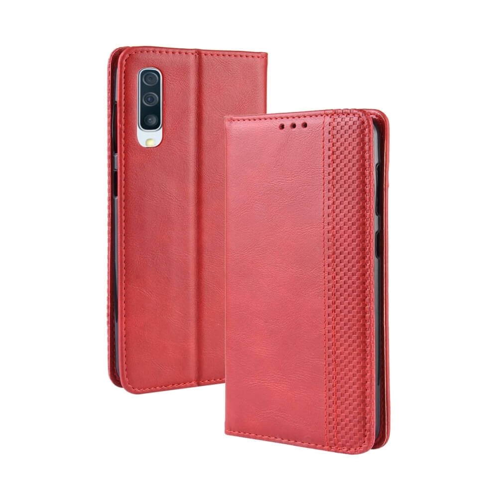 FORCELL BUSINESS Peňaženkový obal Samsung Galaxy A50 červený