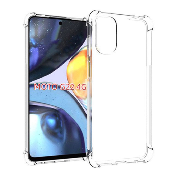 Levně AIRBAG Extra odolný kryt pro Motorola Moto G22 průhledný