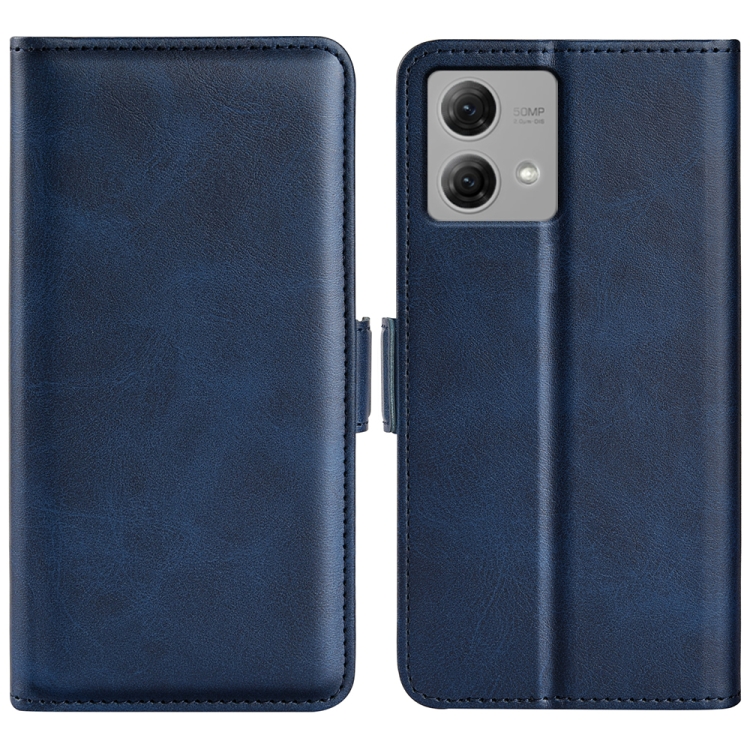 Levně SIDE Peněženkové pouzdro pro Motorola Moto G84 5G modré