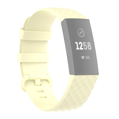 CUBE Řemínek Fitbit Charge 4 / Fitbit Charge 3 žlutý