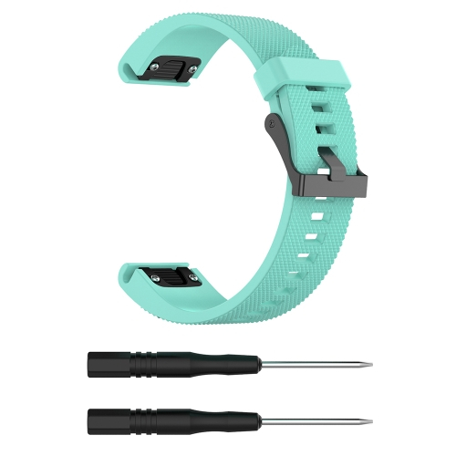 SILICONE Řemínek Garmin Fenix 5S/5S Plus /6S světle zelený