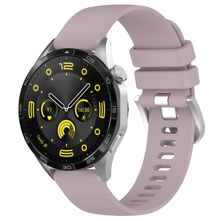 SILICONE Řemínek pro Huawei Watch GT 4 46mm fialový