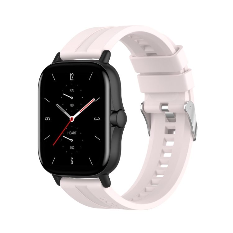 Levně SILICONE Řemínek Xiaomi Amazfit GTS 2 / GTS 2e / GTS 2 Mini 20mm růžový