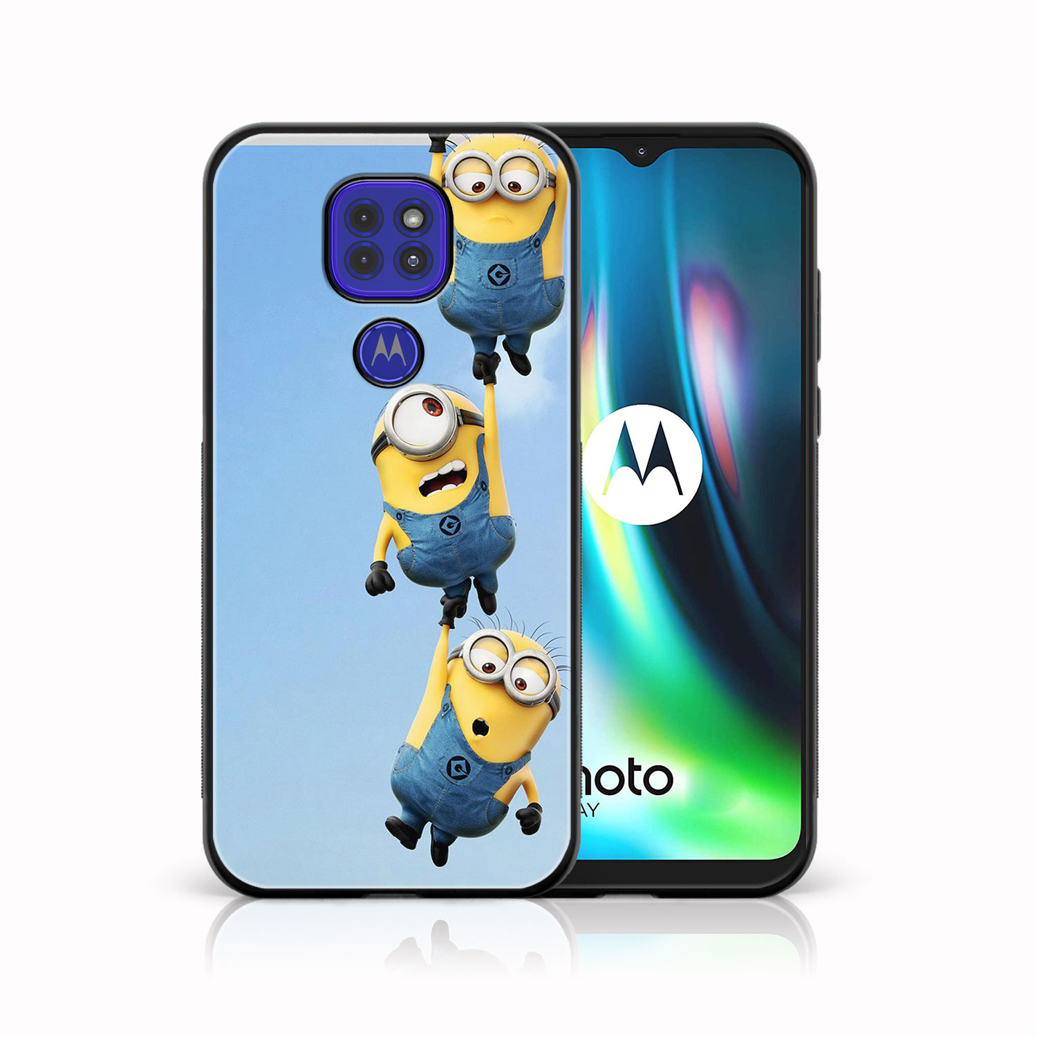 Levně MY ART Silikonový kryt Motorola Moto G9 Play / E7 Plus MIMONI (021)