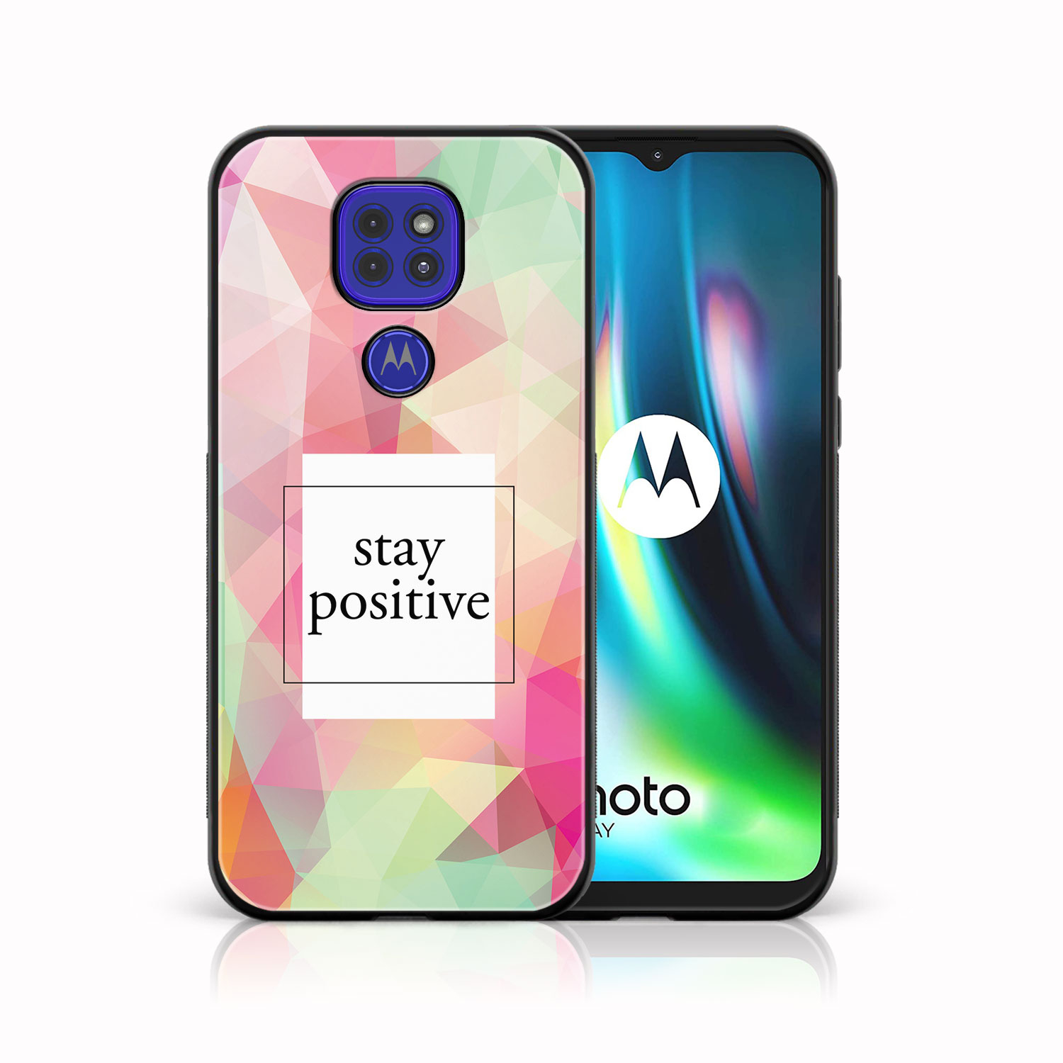 Levně MY ART Silikonový kryt Motorola Moto G9 Play / E7 Plus POSITIVE (053)