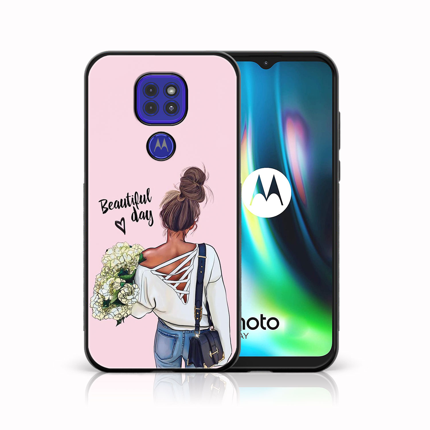 Levně MY ART Silikonový kryt Motorola Moto G9 Play / E7 Plus DAY (136)