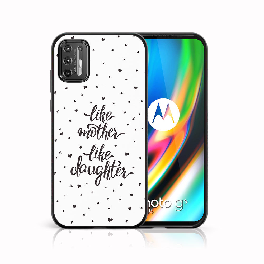 Levně MY ART Silikonový obal Motorola Moto G9 Plus LIKE MOTHER (113)