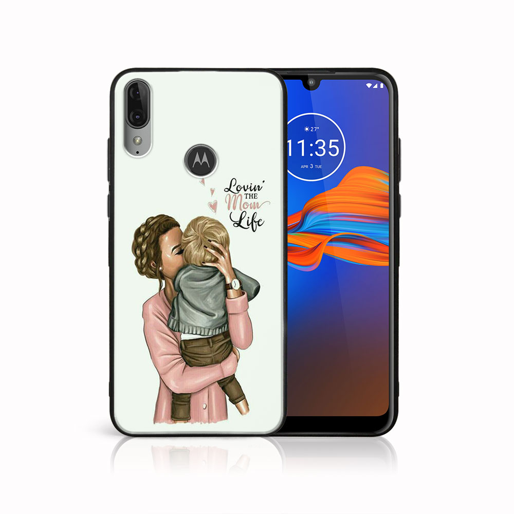 Levně PROTEMIO 45271
MY ART Silikonový obal Motorola Moto E6 Plus MOM LIFE (118)