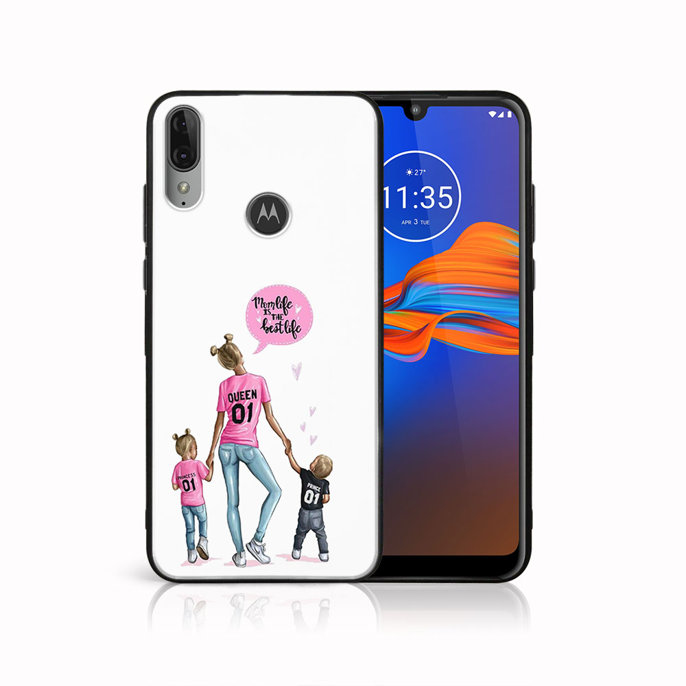 Levně MY ART Silikonový obal Motorola Moto E6 Plus MOM (119)