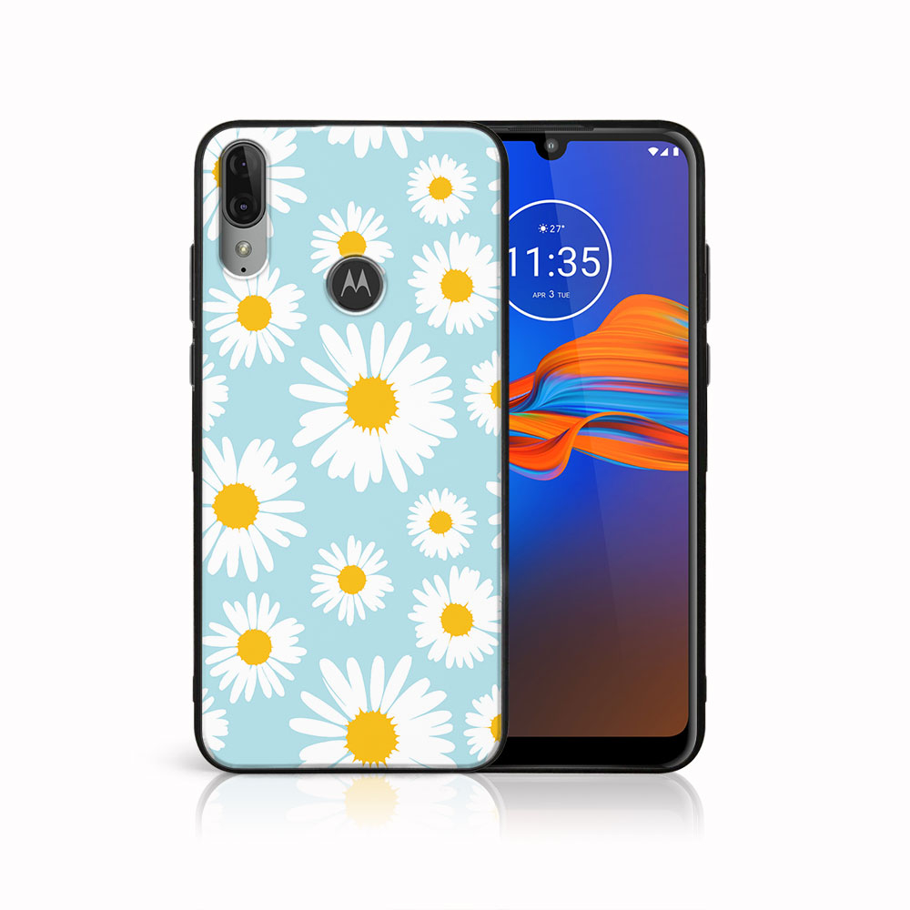 PROTEMIO 45281
MY ART Silikonový obal Motorola Moto E6 Plus CAMOMILE (124)