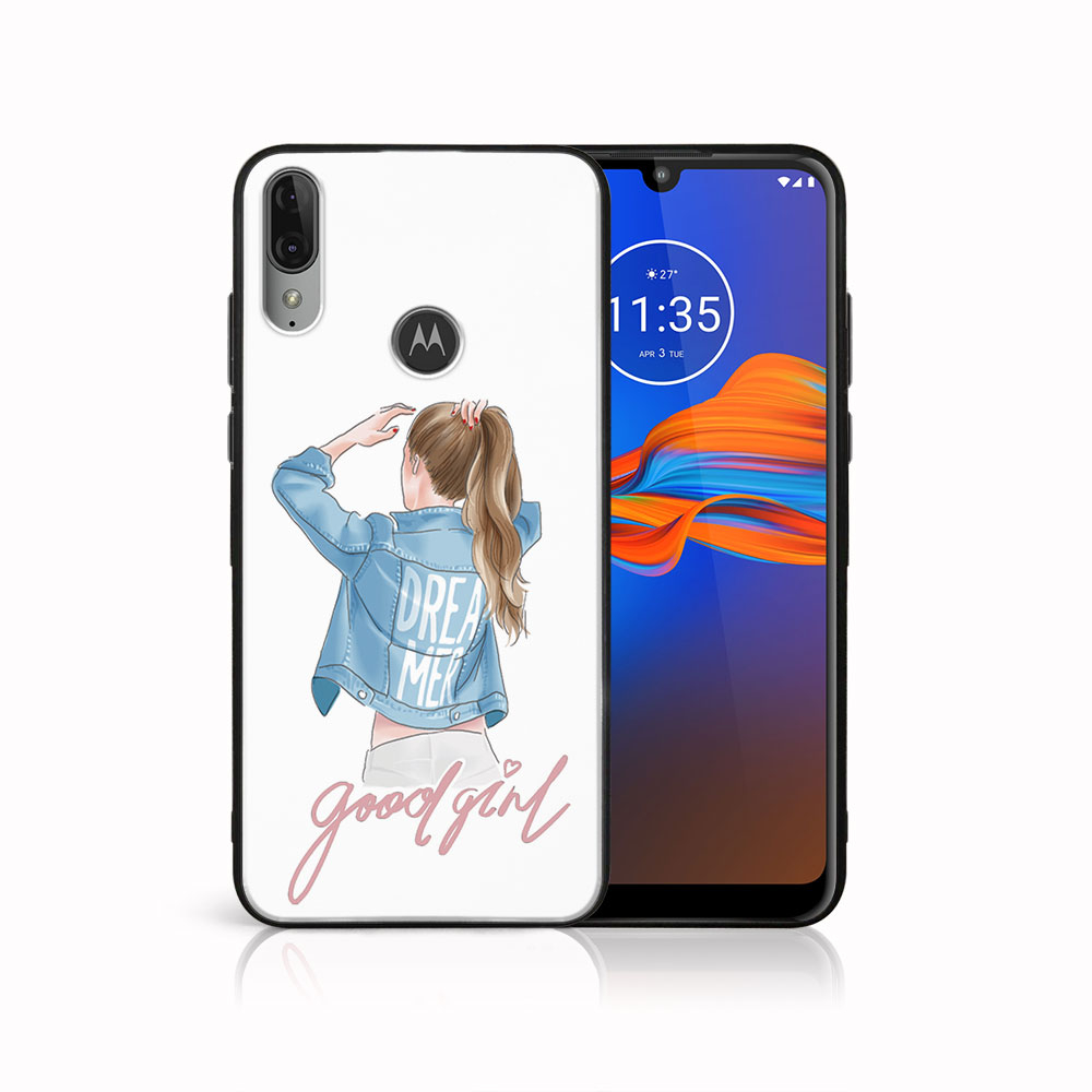 PROTEMIO 45288
MY ART Silikonový obal Motorola Moto E6 Plus GOOD GIRL (130)